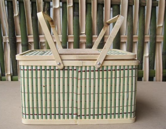 竹篮工艺品