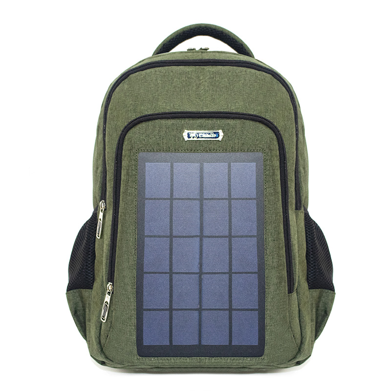 CL18-2188 太阳能款军绿色背包